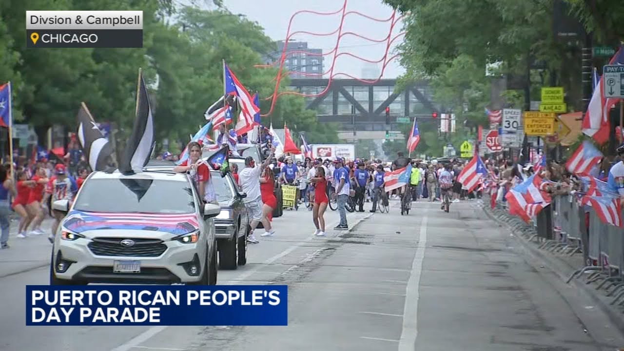 Puerto Rican People's Day Parade honors culture, heritage in Humboldt Park