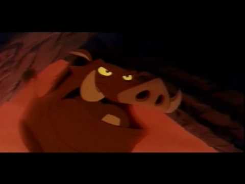Pumbaa blir kallad gris