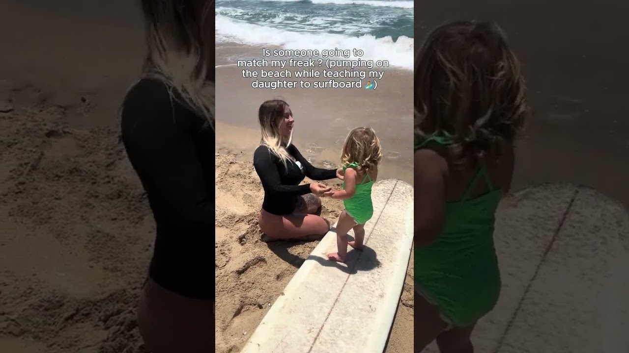 Pumping at the beach? Yes, please!