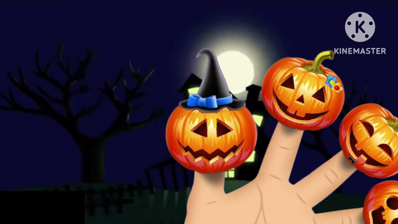 Pumpkin/Jack O’ Lantern Finger Family (@Cinar version, recreation, I own nothing)