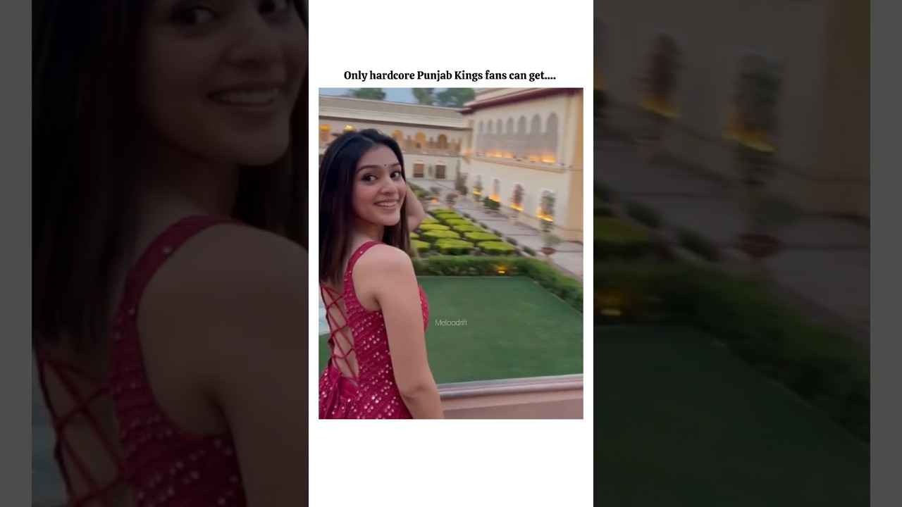 Punjab Kings fan gets picture with Preity Zinta ❤ |#shorts #shortvideo #rjmahvash #preityzinta