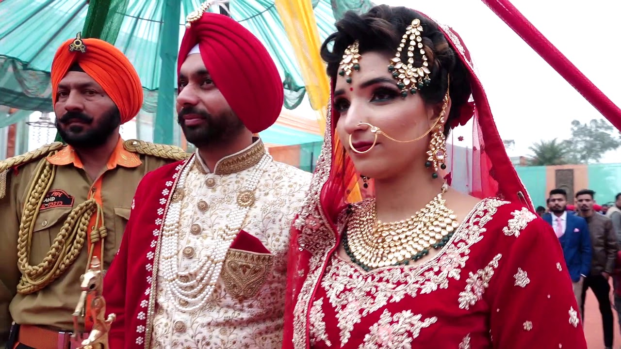 Punjabi grand wedding Parwinder Kaur wed Manjinder Singh” part 10