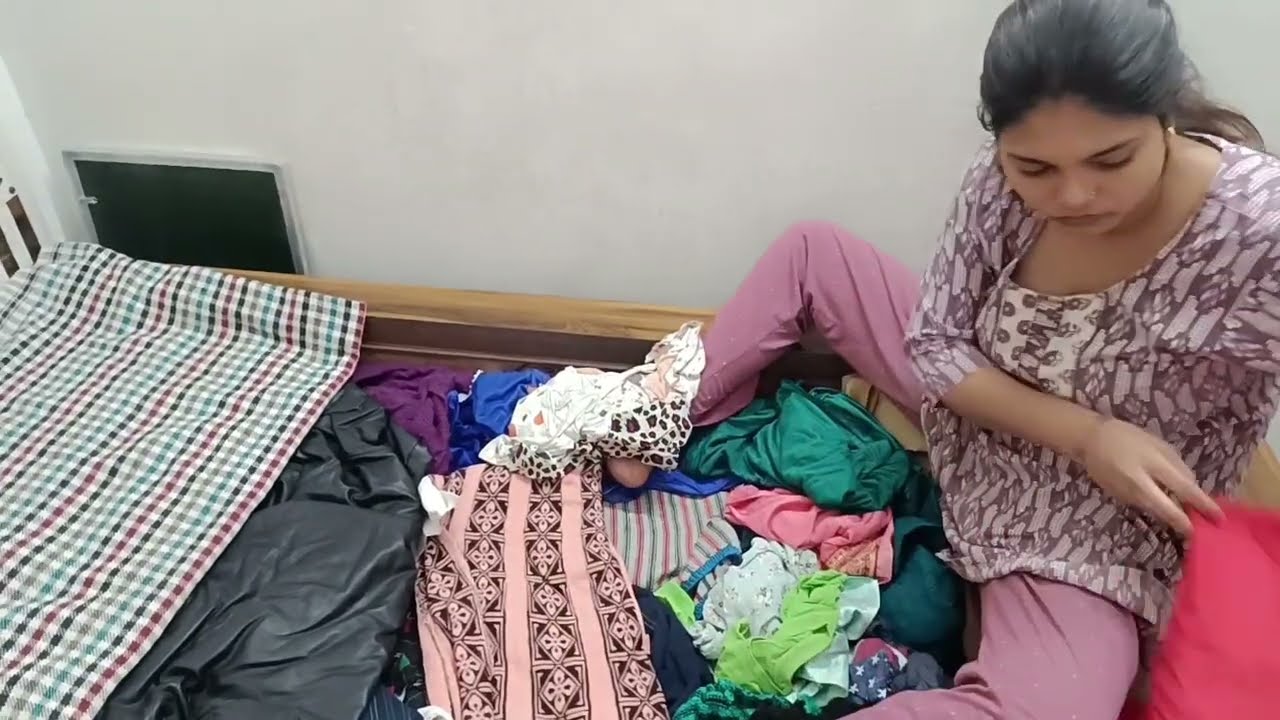 punjabi housewife cleaning vlog latest