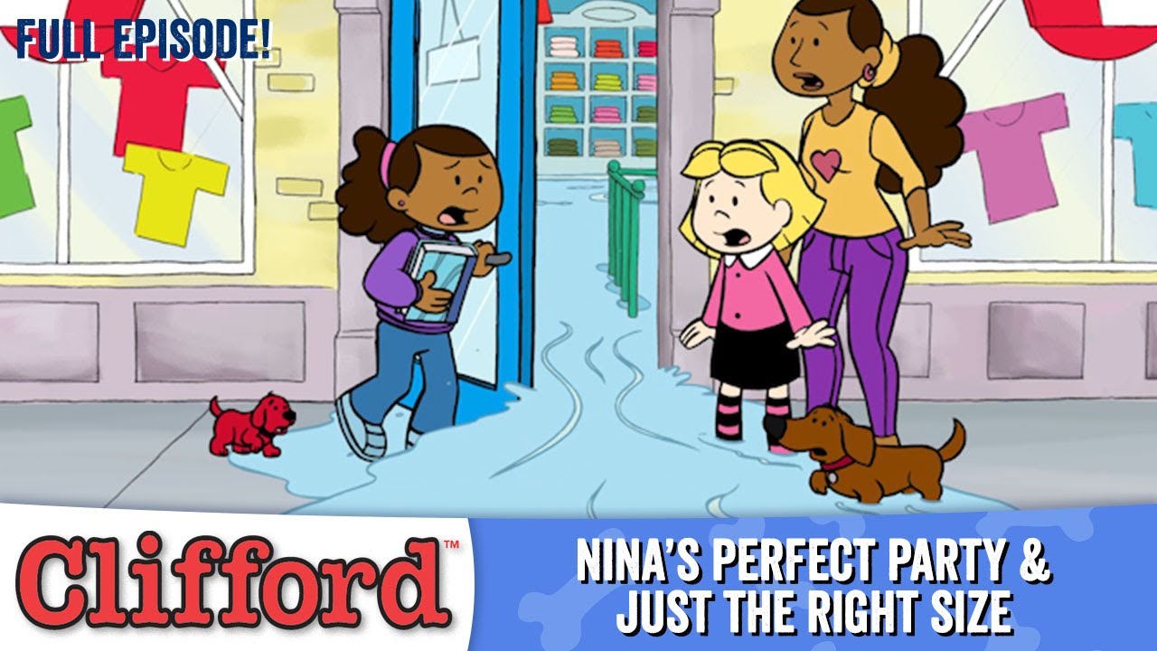 Puppy Days 🐶🎉 - Nina's Perfect Party | Just the Right Size (HD - Full Episodes)