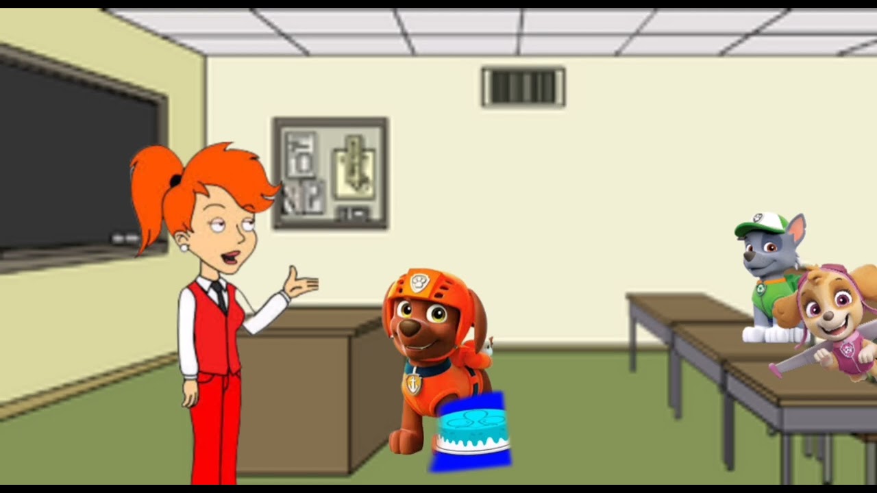 pups behavior card day paw patrol behavior card day Skye gets in dead meat / Zuma's trip to quilllys