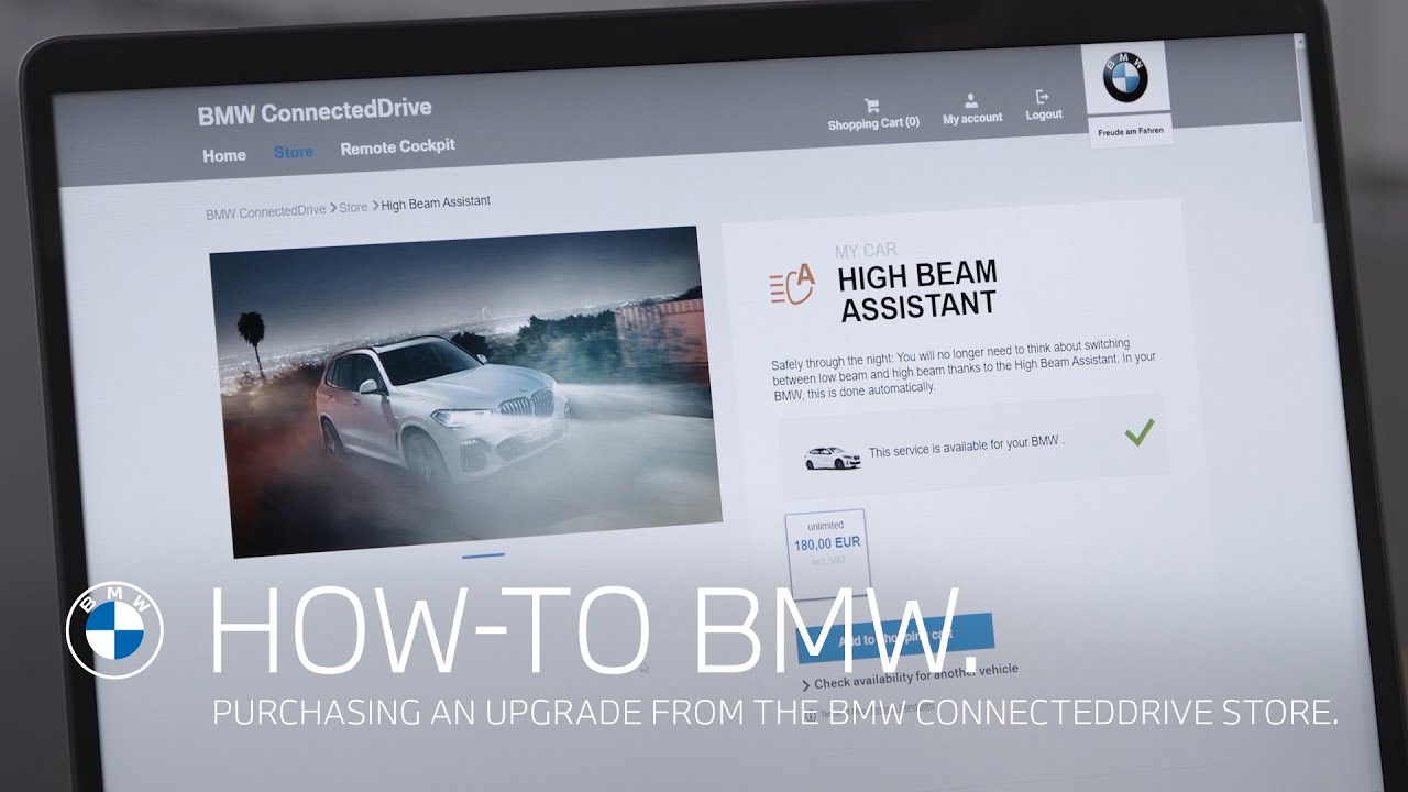 Purchase new features and functions from the BMW ConnectedDrive Store – BMW How-To