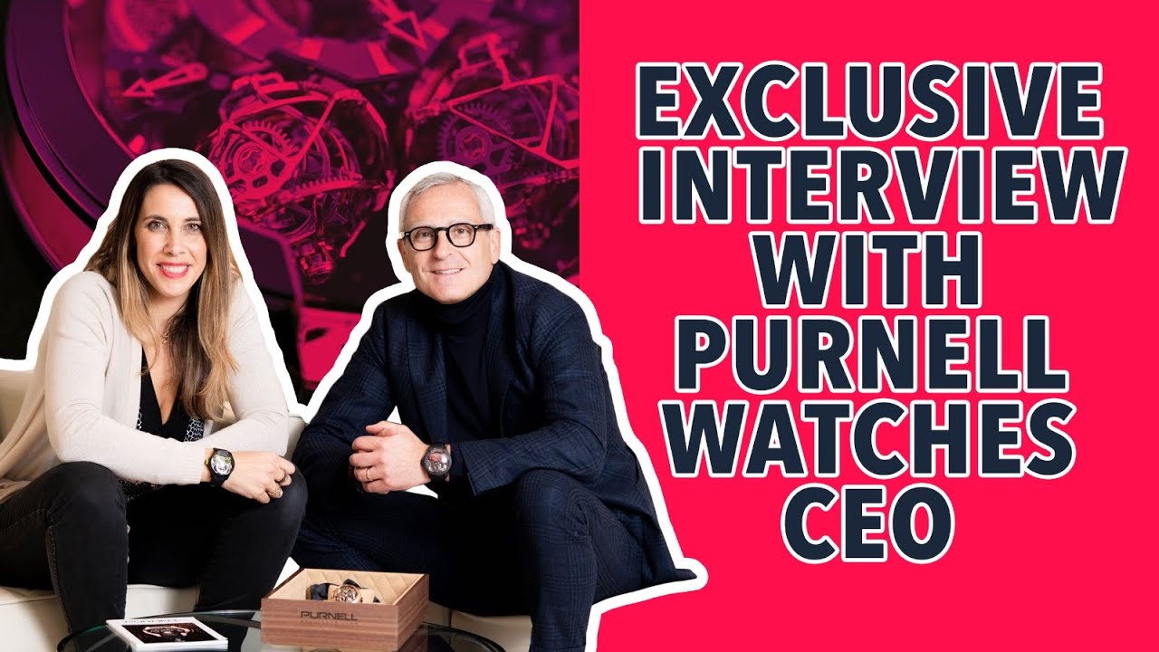 Purnell Watches: an exclusive interview with CEO Maurizio Marzocchi