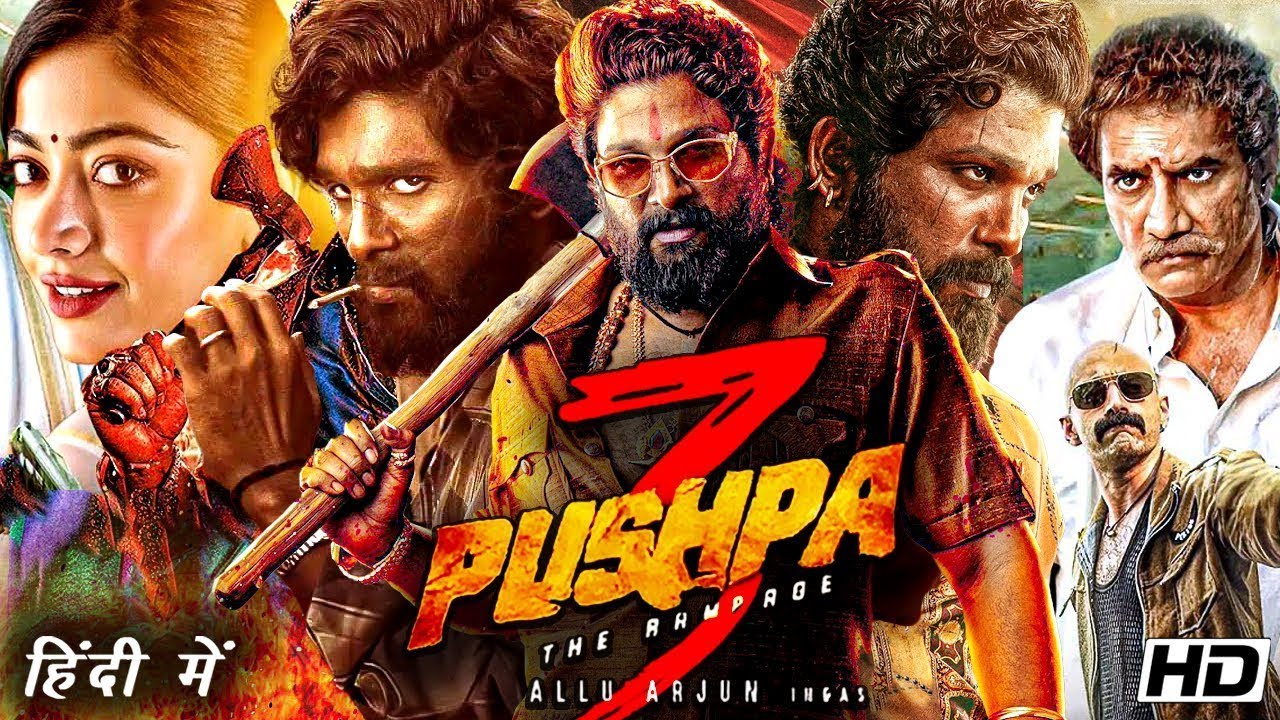 Pushpa 3 2025 Full Movie Hindi Dubbed | Allu Arjun | Fahadh | Rashmika | Pushpa 3 movie