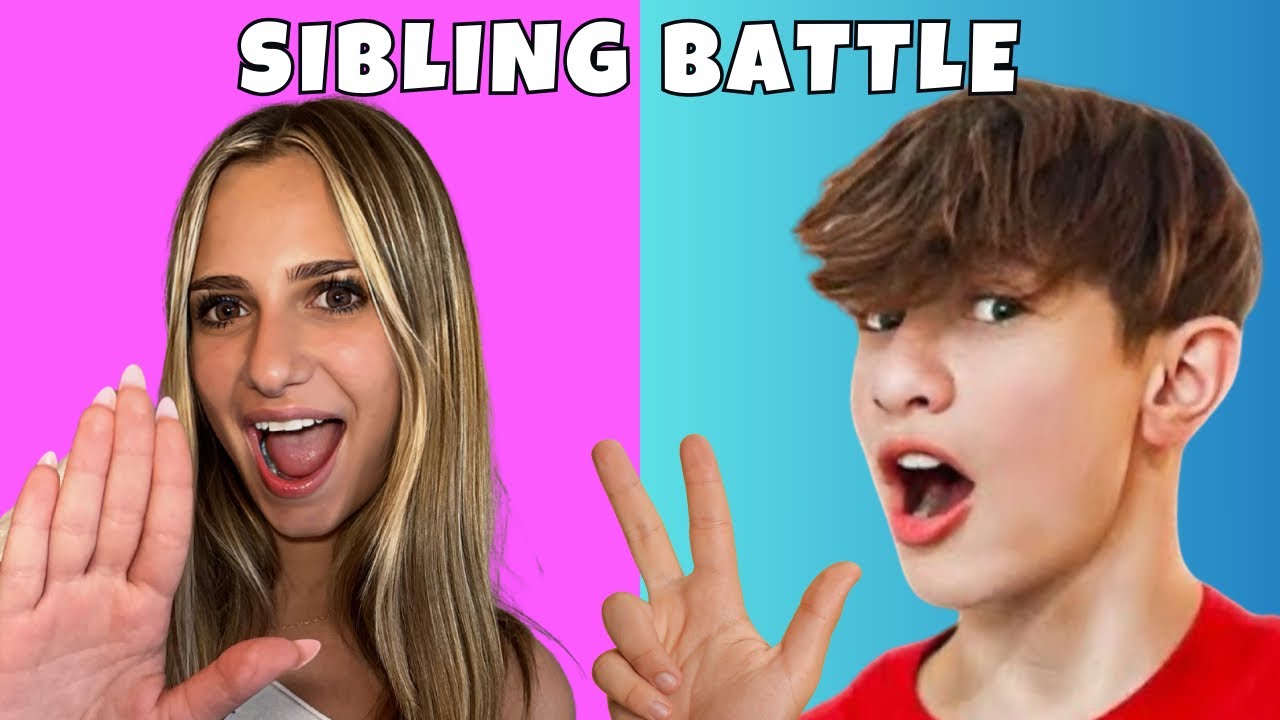 Put A Finger Down *sibling edition*☝️😱