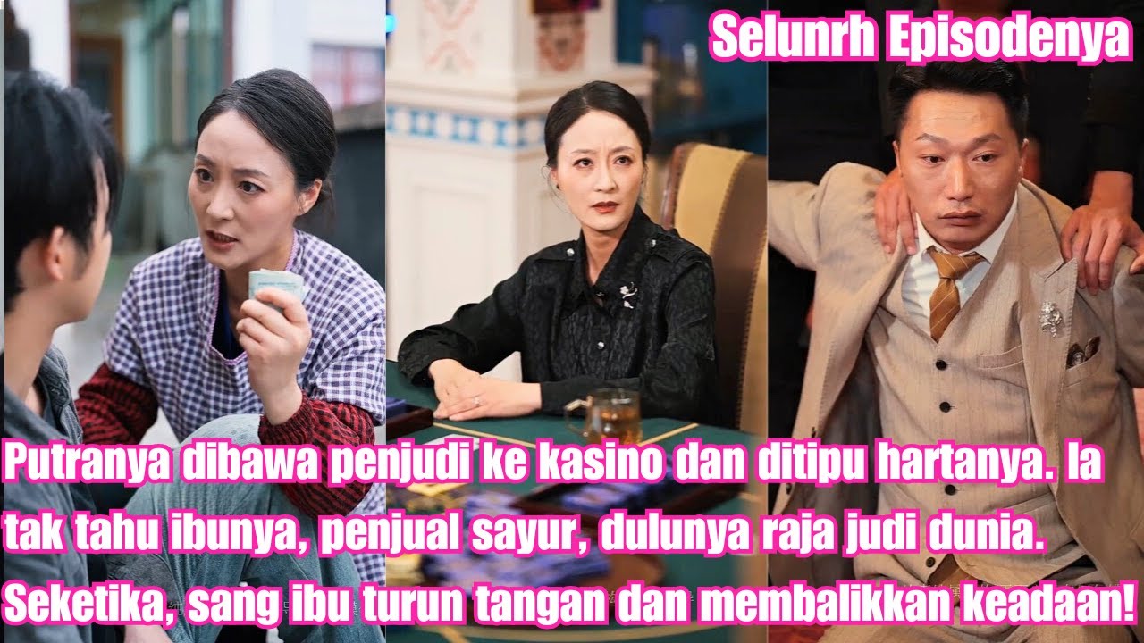 Putranya dibawa penjudi ke kasino dan ditipu hartanya. Ia tak tahu ibunya, penjual sayur, dulunya