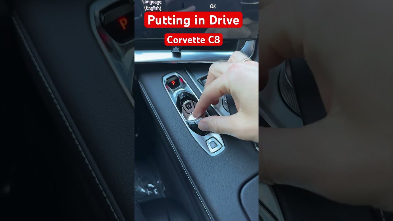 Putting in drive | Corvette C8 2LT #shorts