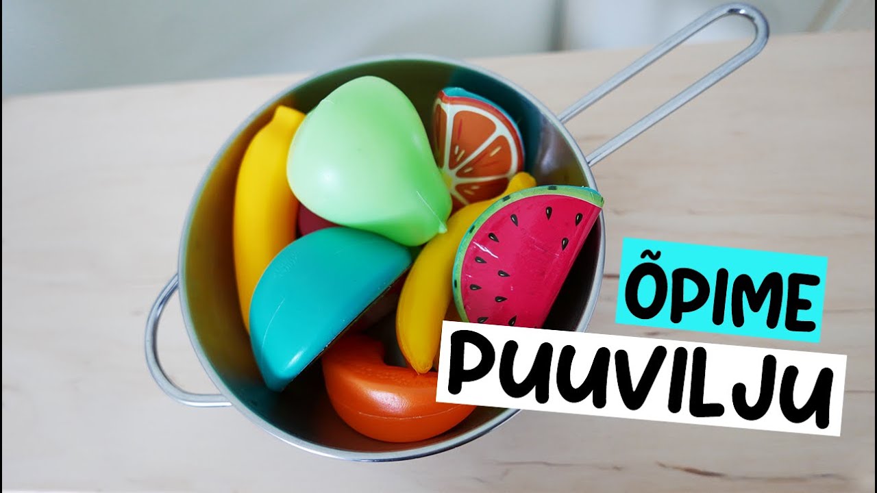 PUUVILJAD | Õpime puuvilju (eesti keeles) | AnnuTannu