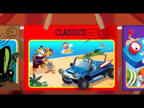 PUZZINGO : CLASSICS Puzzles : Train, Dune Buggy, Treasure Land, Dirt Bug, Artist, Whirlwind