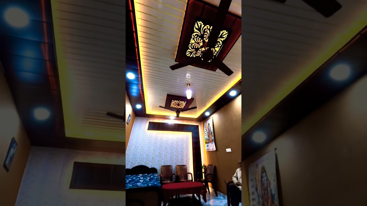 PVC WALL PANELS || PVC CEILING PANEL || PVC LED PANEL || PVC CEILING FAN DESIGN