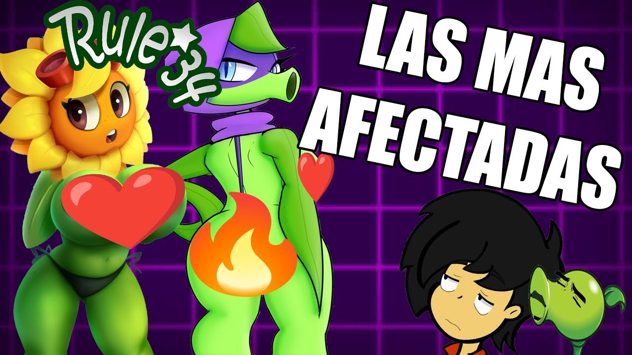 PVZ / TOP 7 Las Plantas Más Afectadas por La RULE34