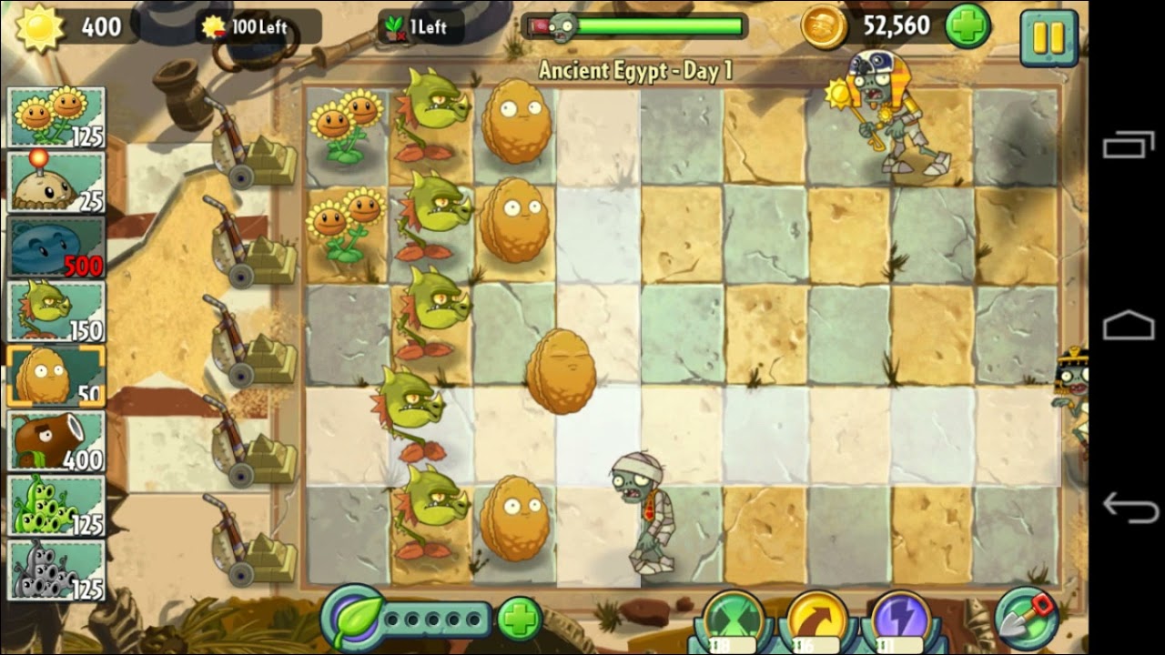 PvZ2 - Unused Zombie - Cleopatra