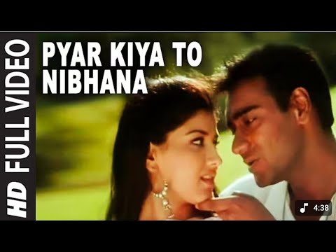 'Pyar Kiya To Nibhana' Video Song - Major Saab | Udit Narayan, Anuradha Paudwal | Ajay Devgn, Sonali
