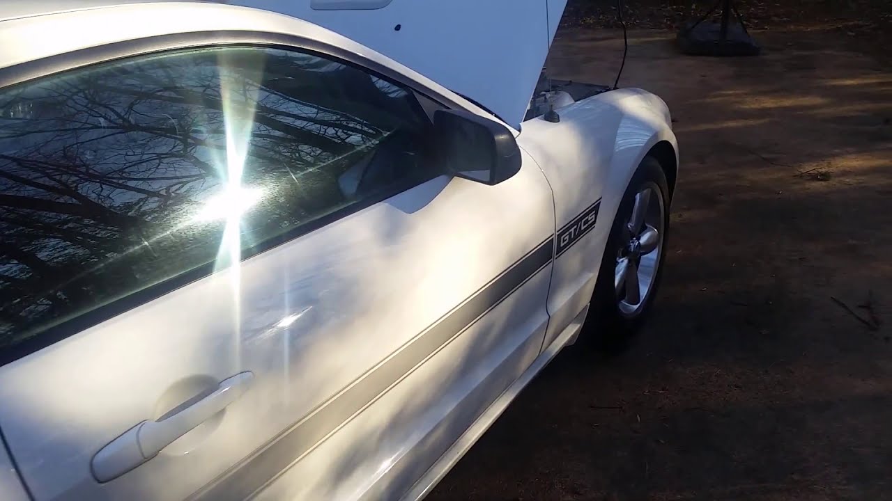 PYPES PIPE BOMB COLD START ON 08 CALI SPECIAL GT MUSTANG 