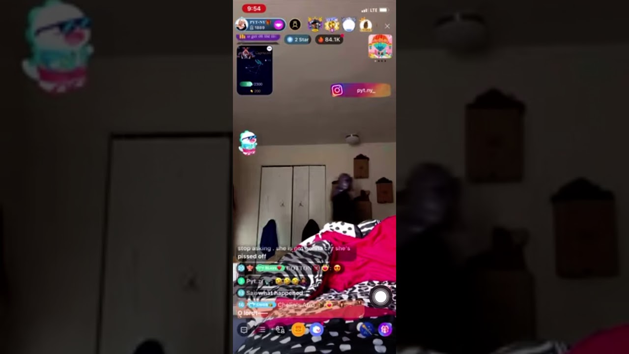 PYT Ny gets in a fight with kizzy on BIGO LIVE 😳😳