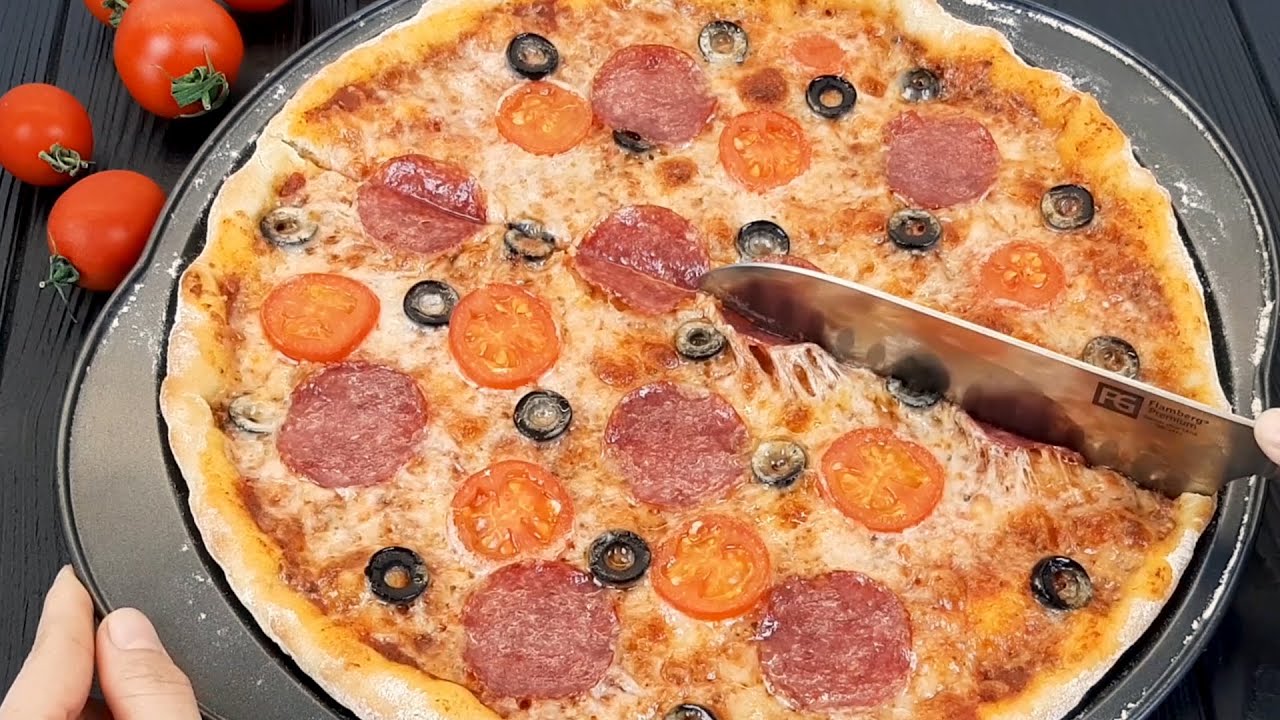 🍕PİZZA XEMİRİ, pizza sousu ve möhteşem pizzanın hazırlanması❗