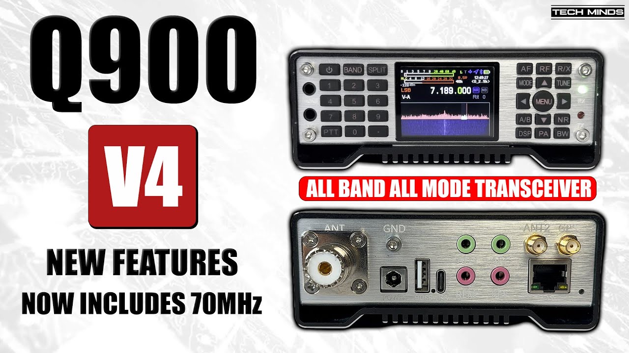 Q900 V4 - ALL BAND ALL MODE HAM RADIO TRANSCEIVER