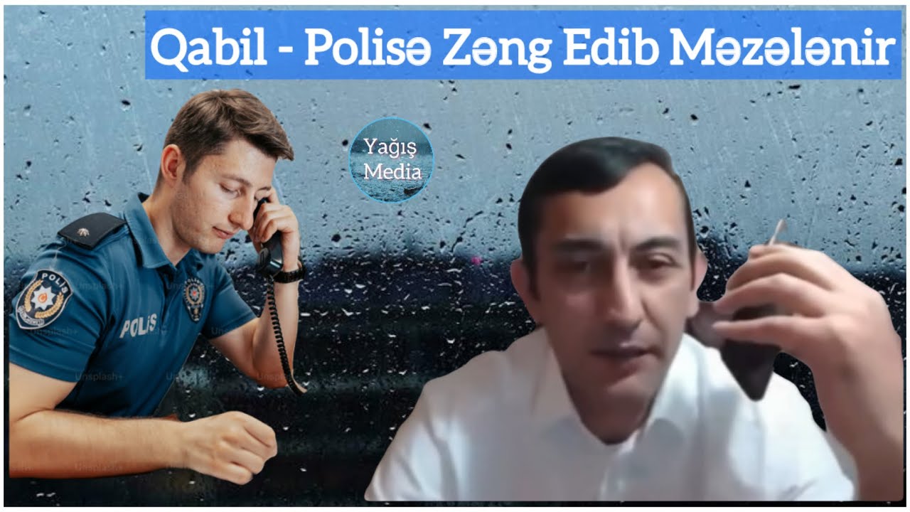 Qabil Memmedov - Polisə Zəng Edib Məzələnir 18+ (2024)