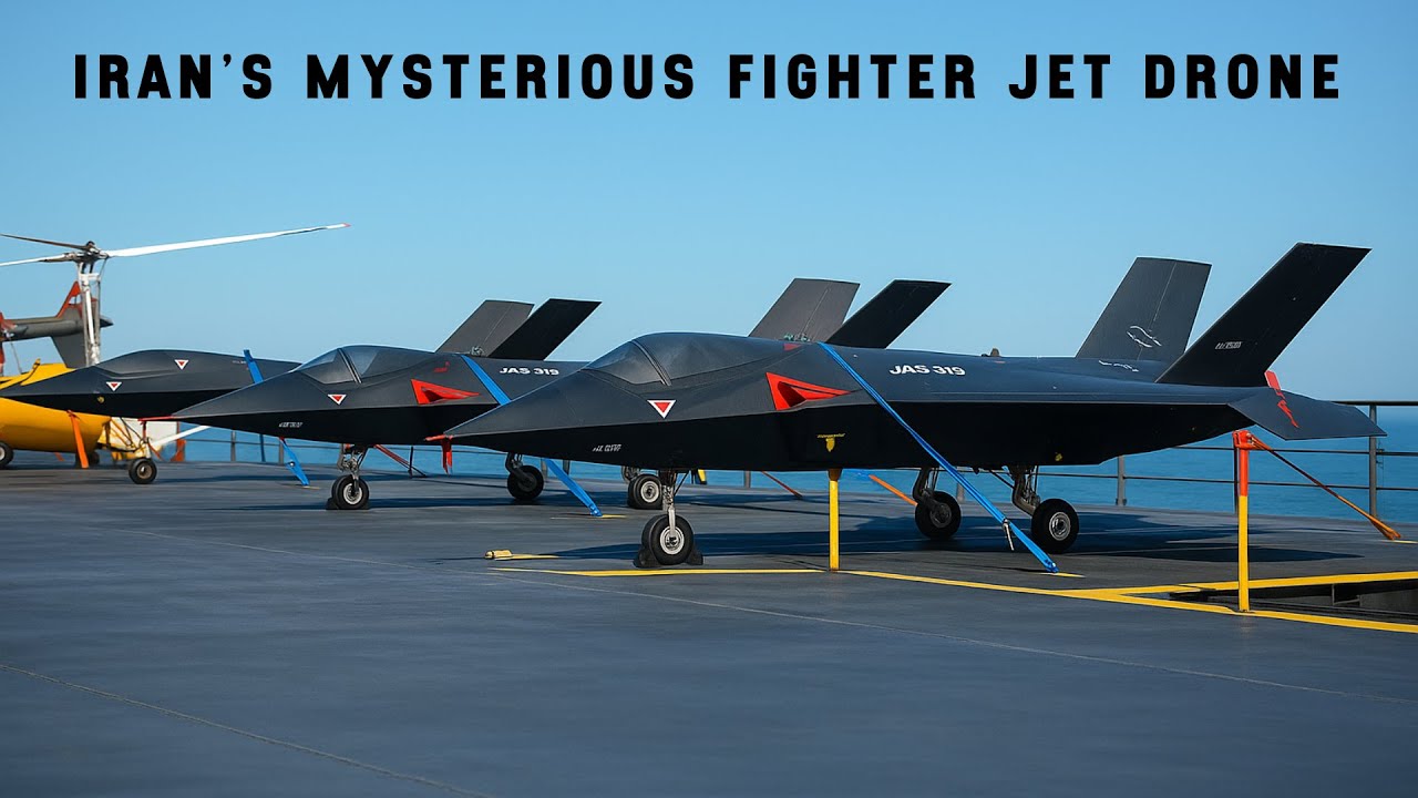 Qaher-313: Iran’s Mysterious Fighter Jet Drone
