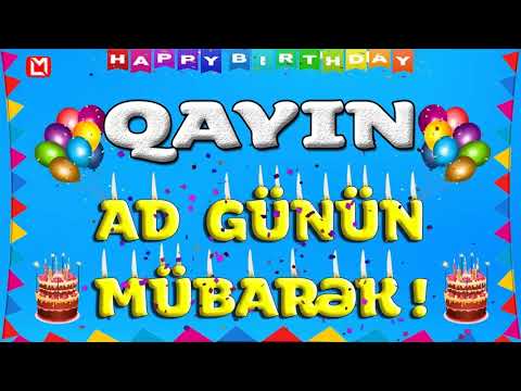 QAYIN AD GÜNÜN MÜBARƏK | TƏBRİK VİDEOSU