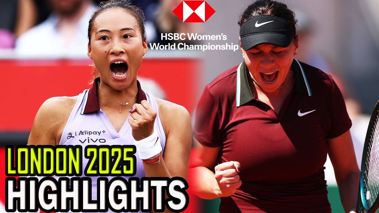 Qinwen Zheng vs Amanda Anisimova SF Highlights | London 2025