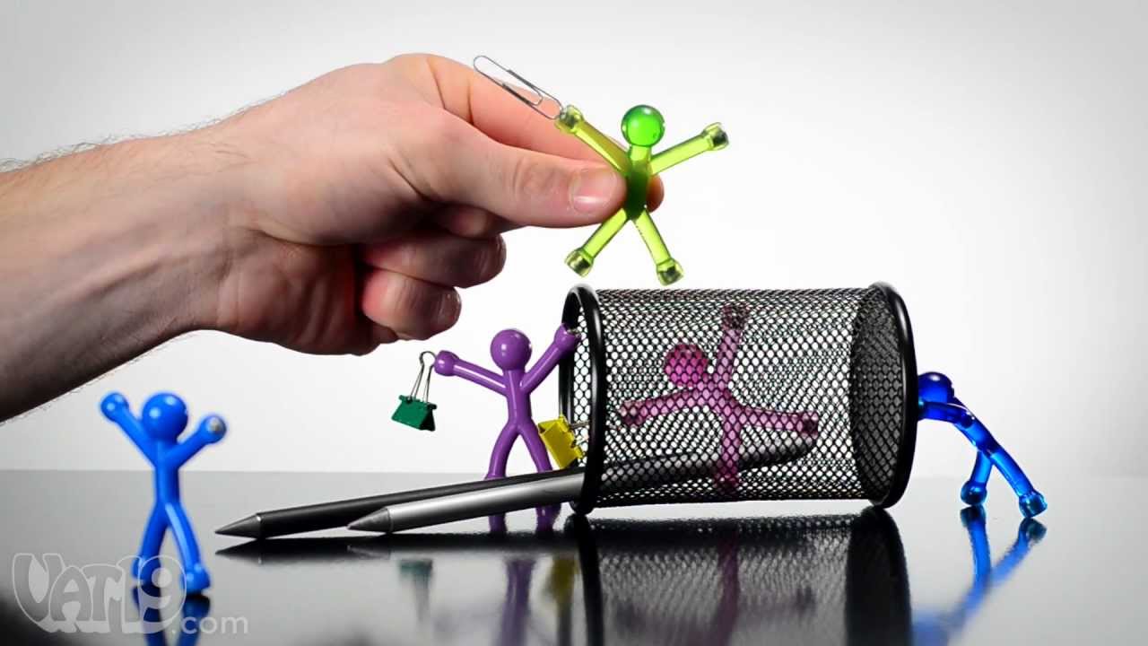 Q-Man Magnetic Office Helpers!