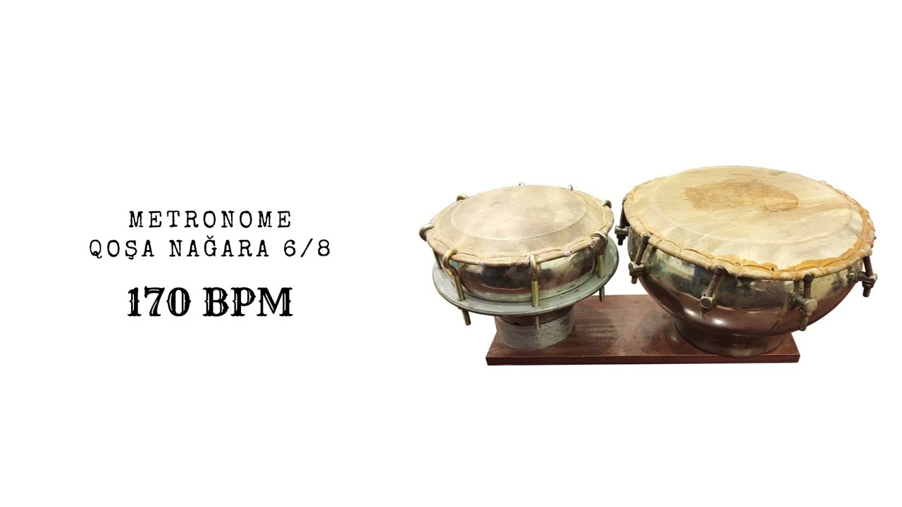 Qoşa Nağara | 6/8 | 170 BPM | Metronome