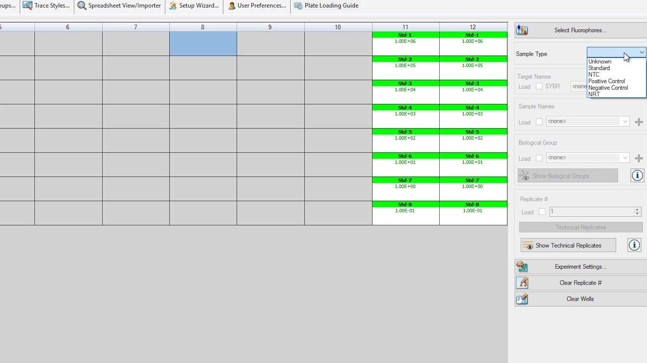 qPCR Analysis with CFX Maestro™ Software: Plate Setup