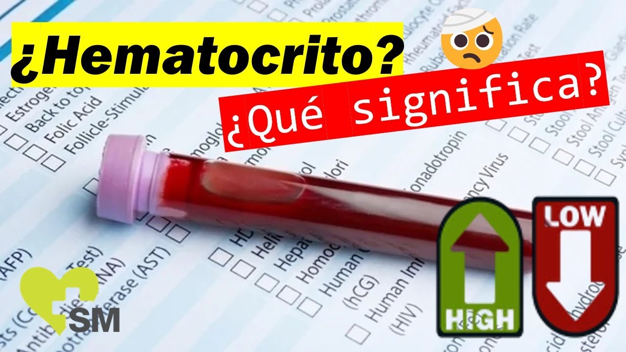 ¿Qué es el Hematocrito? | Alteraciones Alto / Bajo | 🩸🔬 Análisis de Sangre
