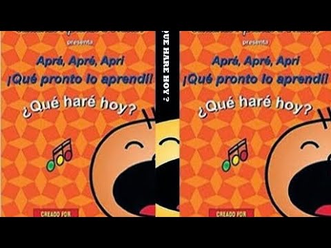 ¿Qué Haré Hoy? - Cantando Aprendo a Hablar (DVD Completo)