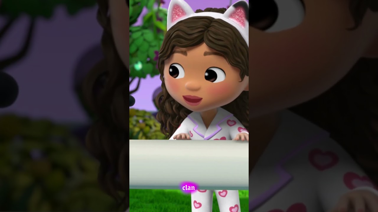 ¡Qué manera más divertida de apagar la luz! 🐈😻😹#lacasadelasmuñecasdeGabby #clan #TVE