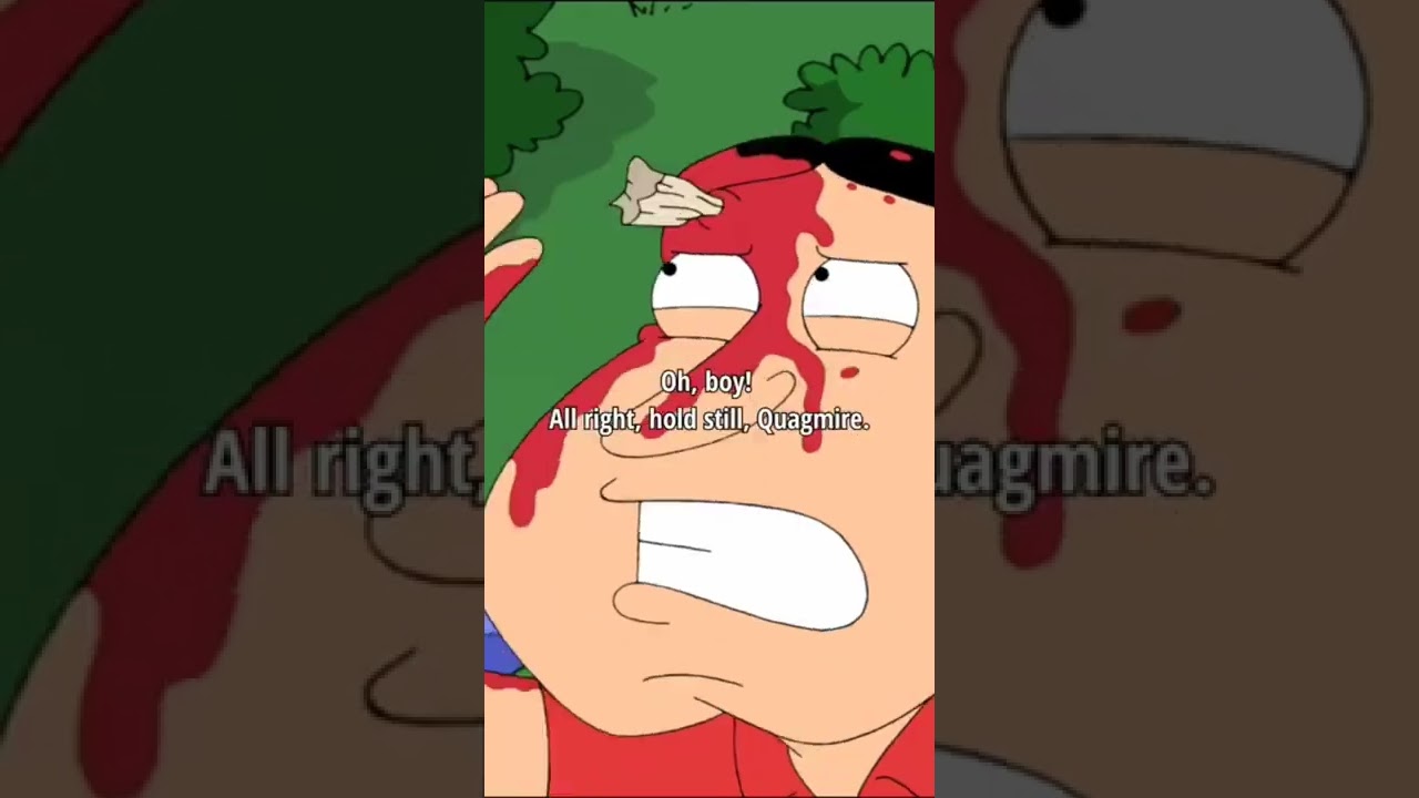 Quagmire pice of brain came out #shorts #familyguy