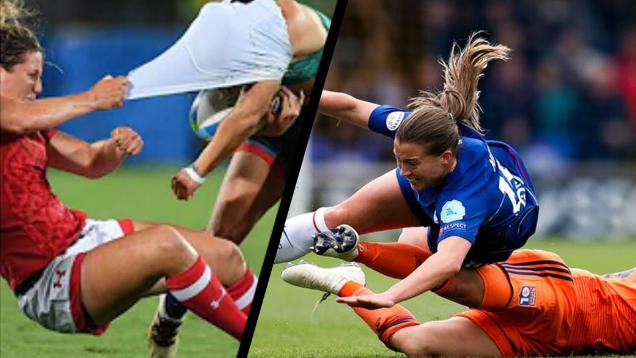 QUAND LE FOOT FEMININ PETE LES PLOMBS !? 😱 (Tacle, bagarre..)