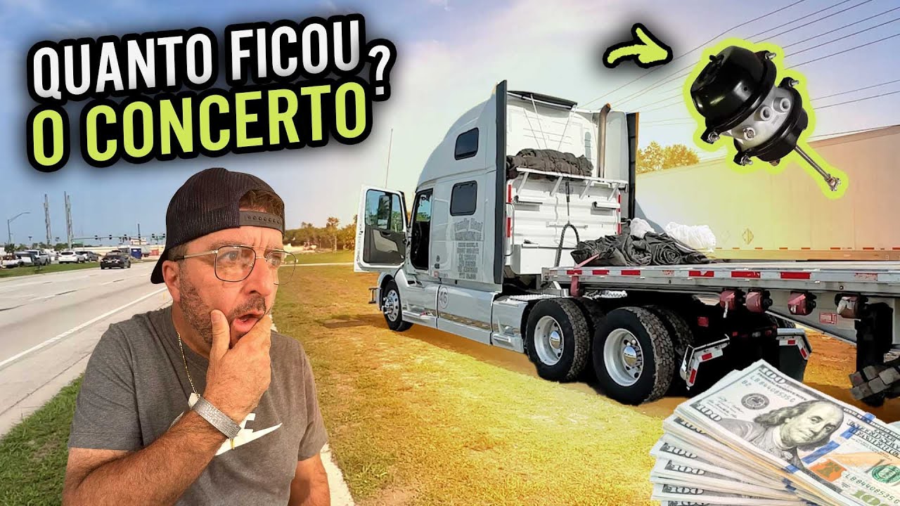 QUANTO FICOU O CONCERTO  DO MEU CAMINHAO!