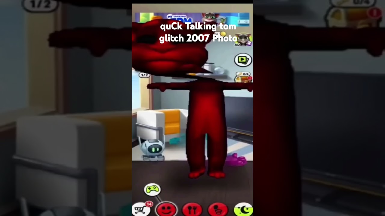quCk Talking tom glitch 2007 Photo