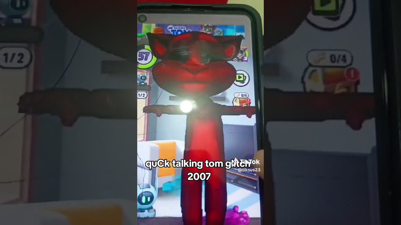 quCk virus talking tom 2007 glitch