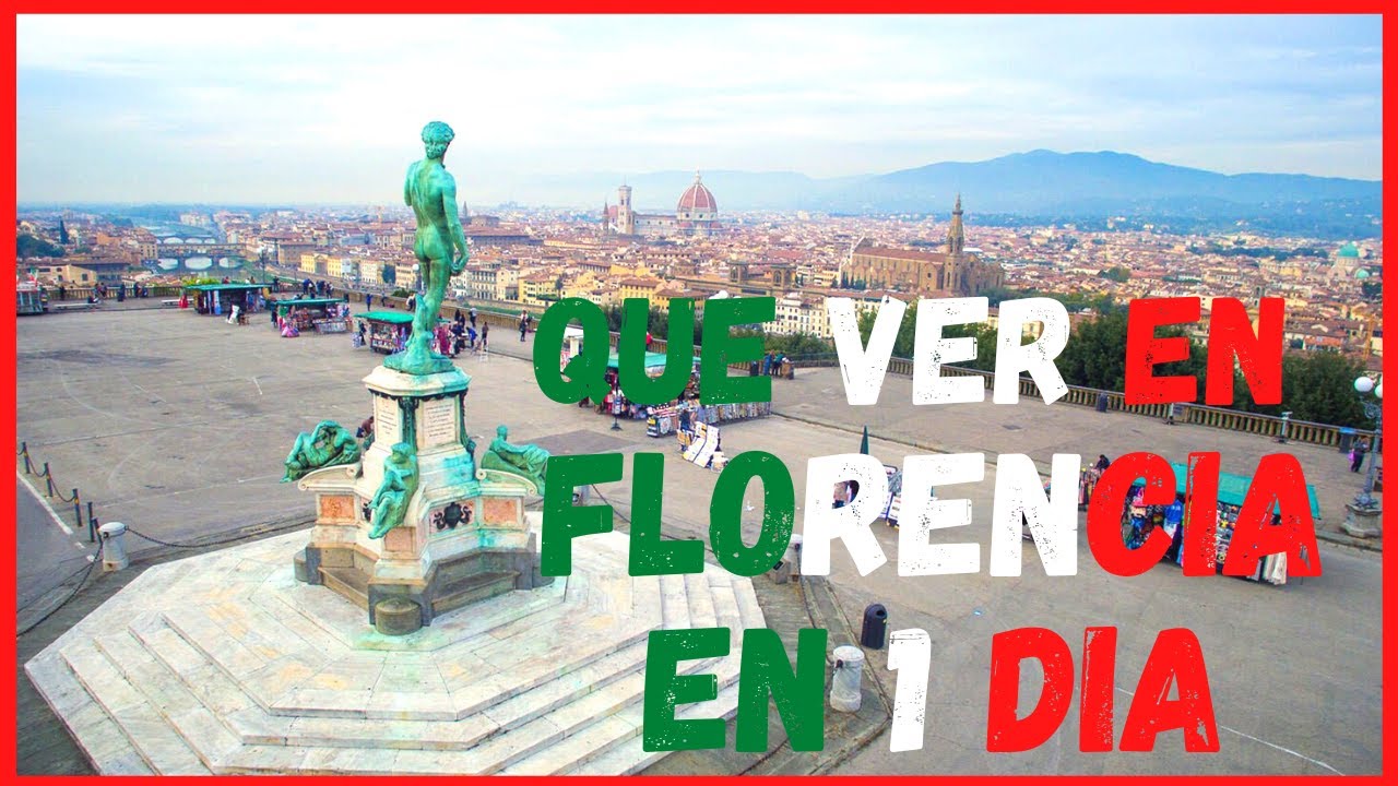 Que Ver en FLORENCIA en un 1 DIA / VIAJAR a ITALIA FLORENCIA