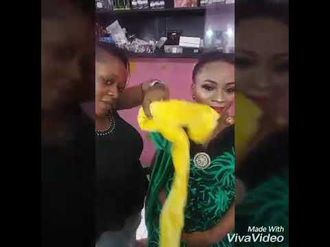 Queen Asabi makeovers (first person to use turban as gele pleating)