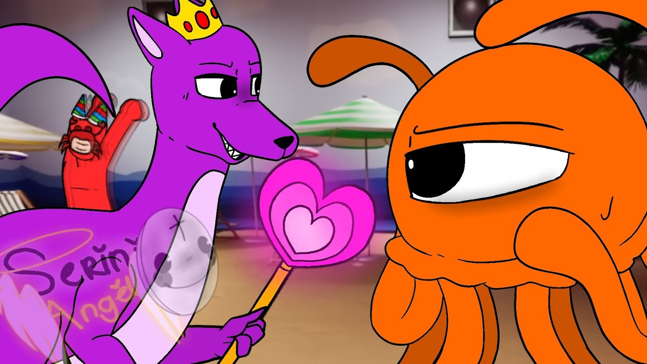 Queen Bouncelia Meet Stinger Flynn - Silly Fight // Garten Of BanBan 3