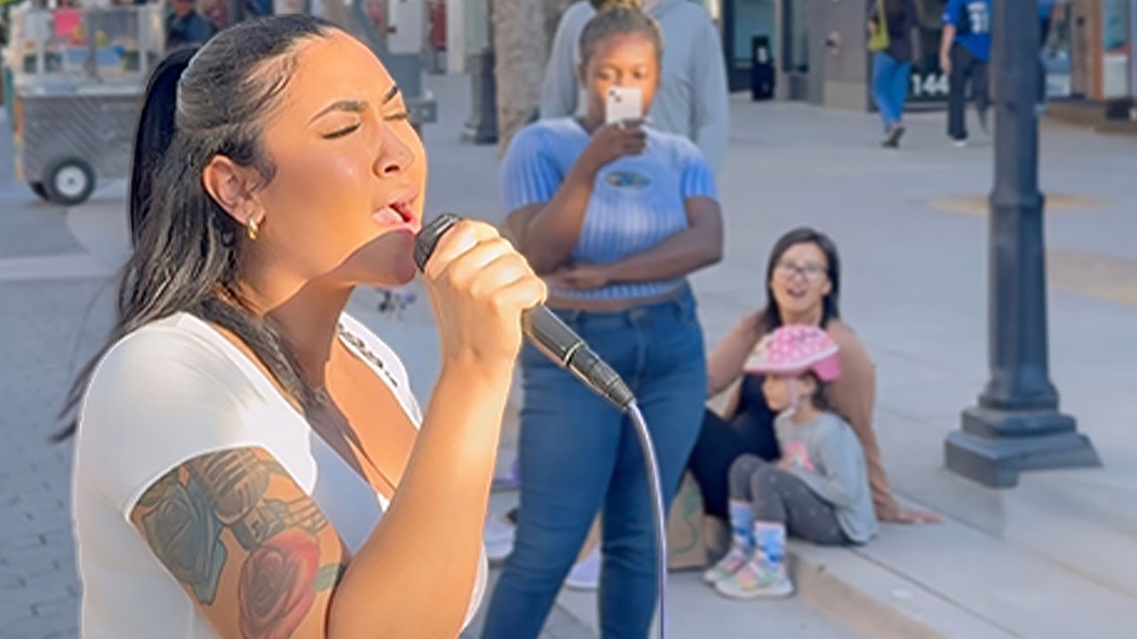 Queen Naija Sings Whitney Houston - The Greatest Love of All | Santa Monica