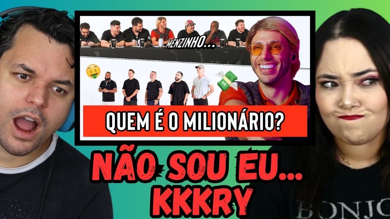 QUEM É O MILIONÁRIO? FT. MENZINHO Aqueles Caras ‹ REACT ›