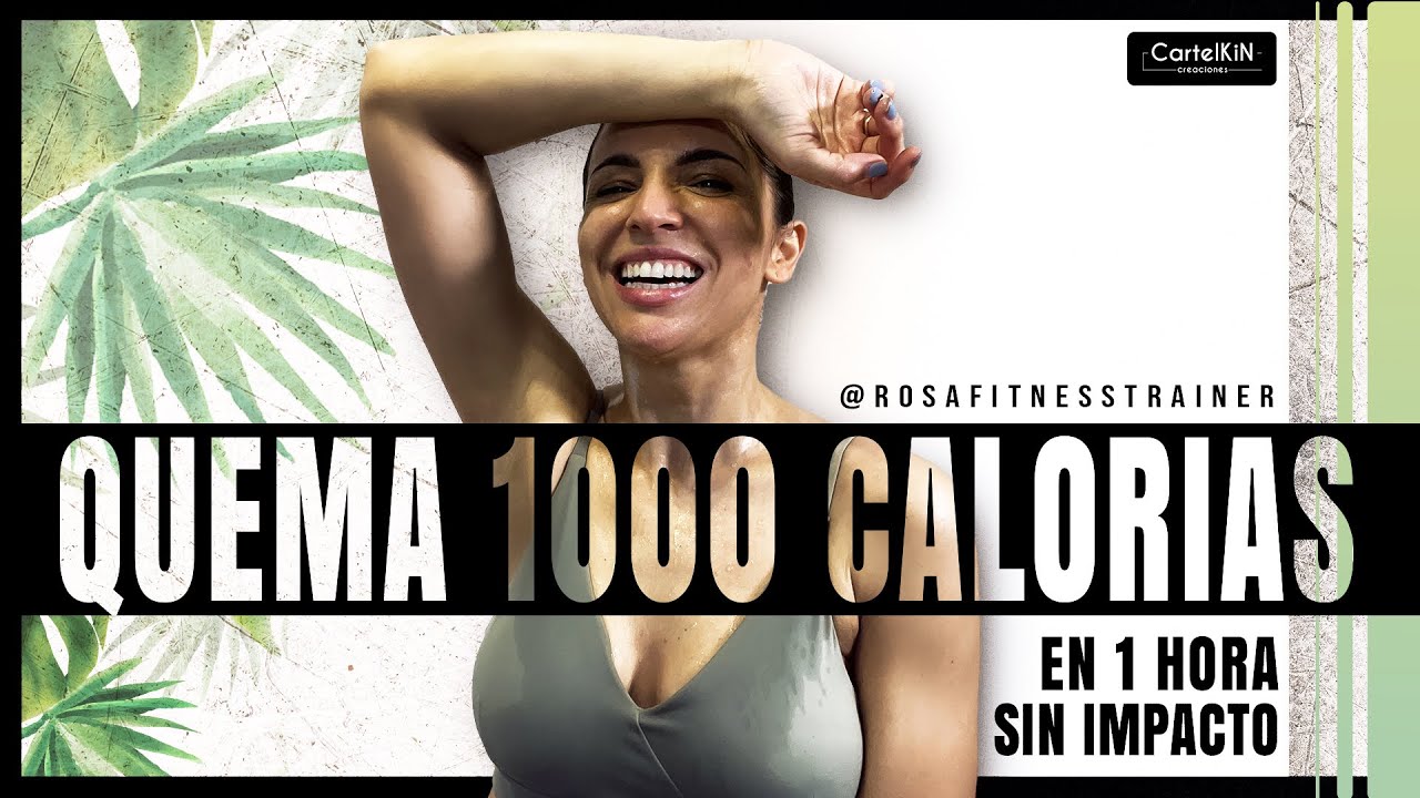QUEMA 1000 Calorías con este QUEMAGRASA para bajar de peso | 1 Hora