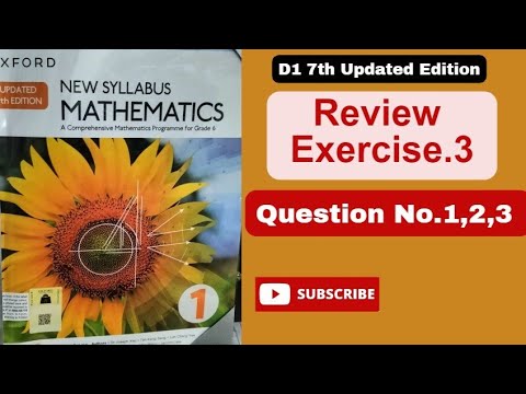 Question number 1,2,3 Review Exercise 3|D1|Book 1|Updated 7th edition|Percentage|Easy solution