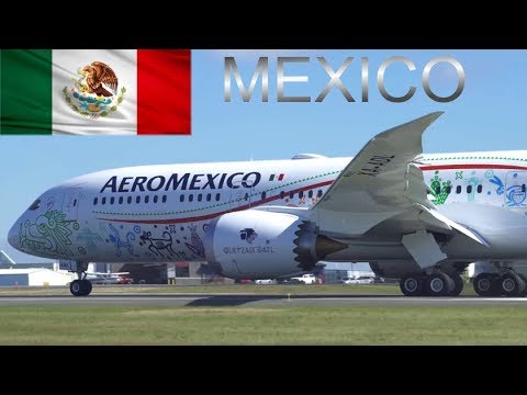 Quetzalcóatl Boeing 787-9 Dreamliner de Aeroméxico, El Avión Más Moderno del Mundo