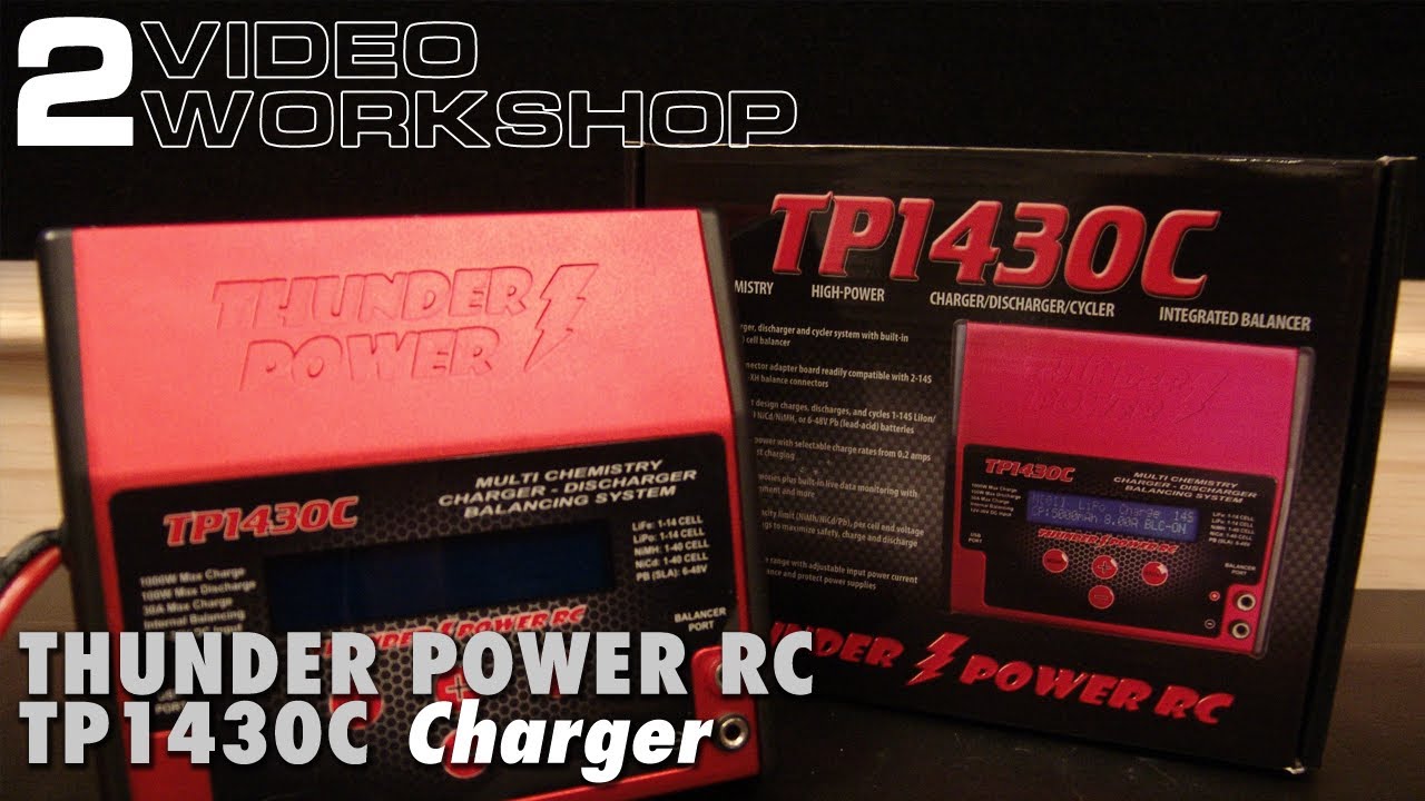 Quick Clinic - Thunder Power RC TP1430C, Programming and Operation
