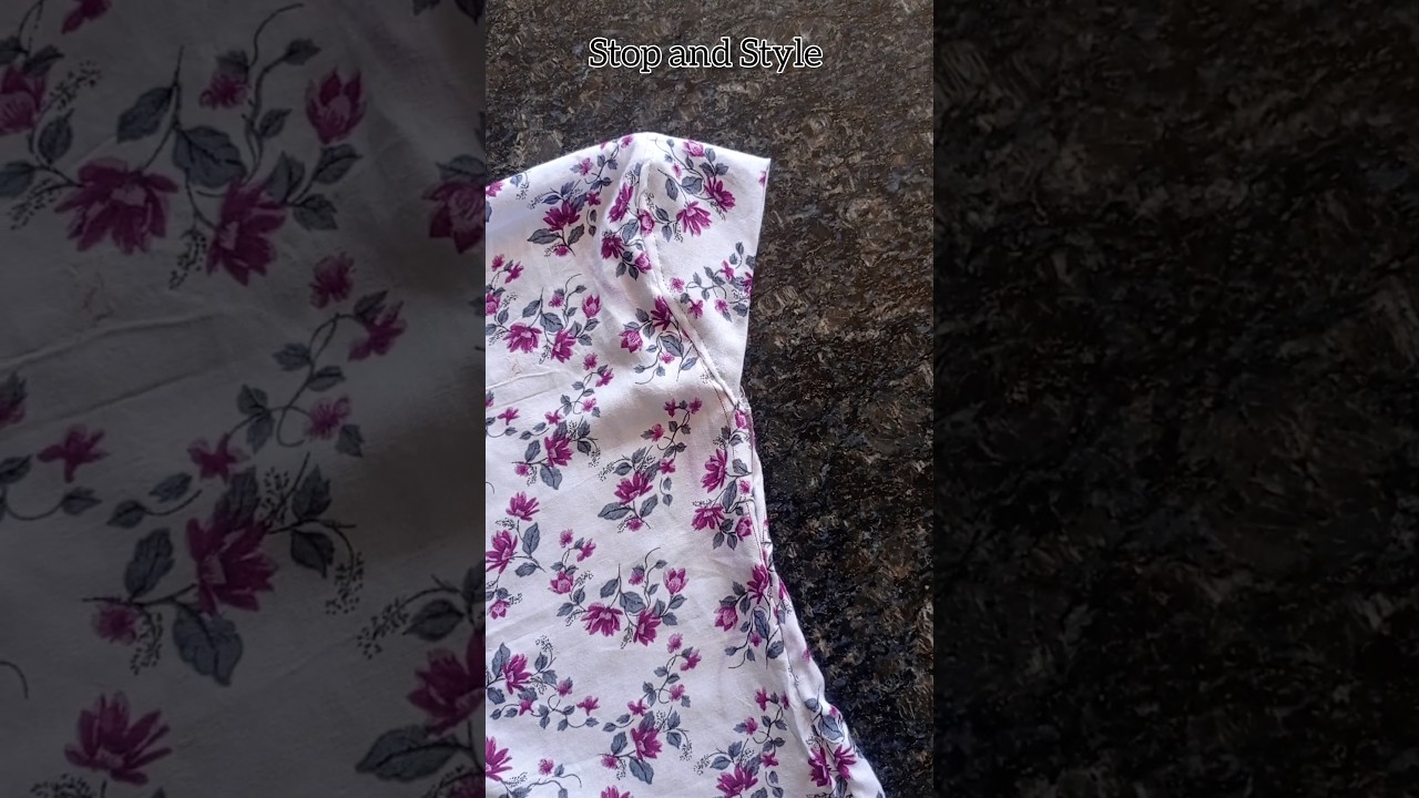 Quick Jilbab Cutting And Stitching/ khimar / namaz dupatta cutting pattern #shorts #jilbab